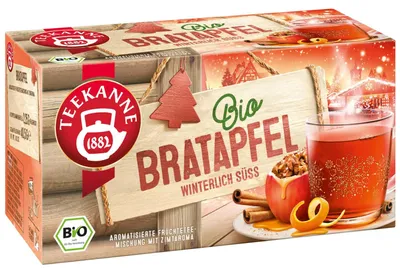 Obrázek produktu pro Ovocný čaj se skořicí18 sáčků
