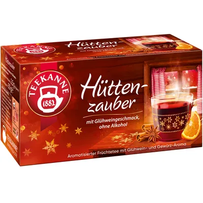 Image de Teekanne Hüttenzauber Infusion de fruits au goût de vin chaud et d'épices 50g