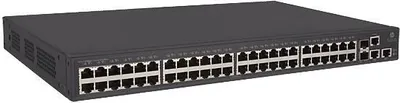 Obrázek produktu pro HPE OfficeConnect 1950 48G 2SFP+ 2XGT PoE+, Řízený, L3, Gigabit Ethernet (10/100/1000), Podpora napájení po Ethernetu (PoE), Instalace do racku, 1U