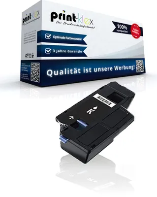 A product shot of a printer toner cartridge and its packaging.