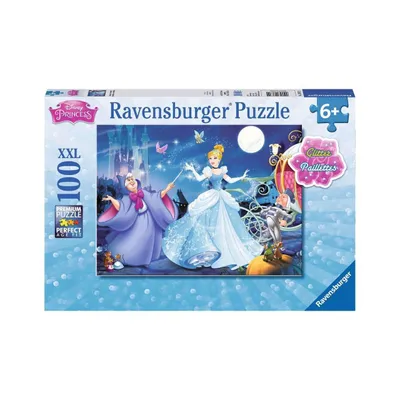 Immagine prodotto di RAVENSBURGER puzzle glitterato Cenerentola XXL 100 pezzi