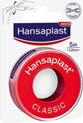 Produktbild von Hansaplast Classic Heftpflaster – Wundpflaster – Wundversorgung – 5 m x 1,25 cm - 1 Stück