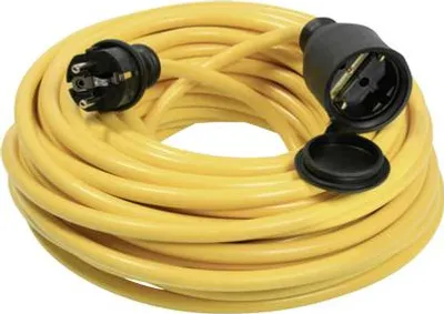 Produktbild von as Schwabe 60353 Strom Verlängerungskabel 16 A Gelb 15 m (60353)