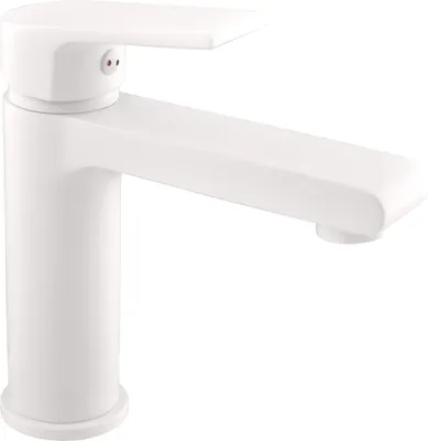 Zdjęcie produktu dla COLORADO - Bateria umywalkowa bez odpływu, biała - matowa CO128.0BMAT, RAV Slezák