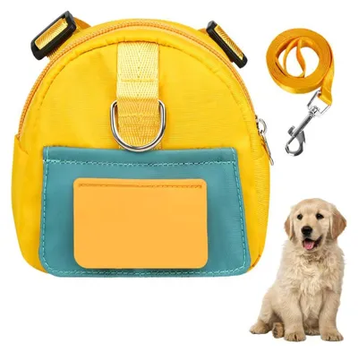 Produktbild von Hunderrucksack mit Verstellbaren Riemen für Kleine und Mittelgroße Hunde