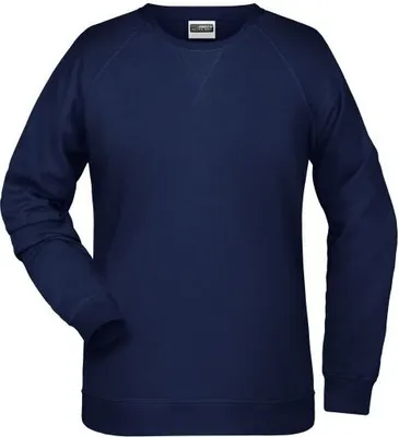 Produktbild von Klassisches Sweatshirt mit Raglanärmeln navy, Gr. M