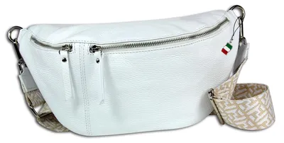 Immagine prodotto di Florence borsa in pelle cintura bianco OTF821W