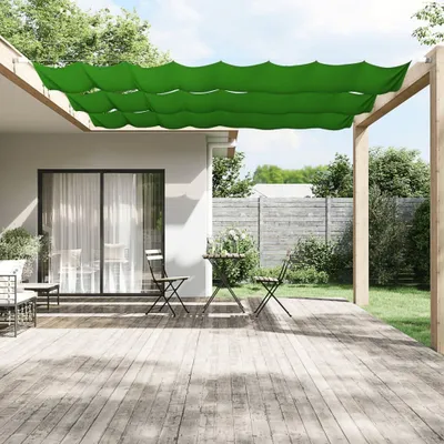 Produktbild von vidaXL Senkrechtmarkise Hellgrün 100x1200 cm Oxford-Gewebe