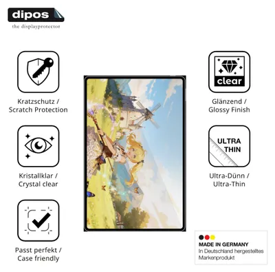 Produktbild von 2x Schutzfolie für Honor MagicPad 4 12.3 klar Displayschutzfolie Folie Display Schutz dipos