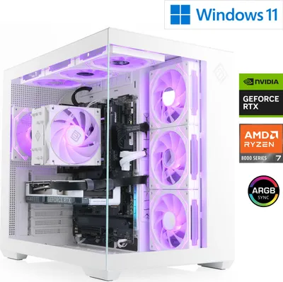 Immagine prodotto di PC Gaming M12590H / AMD Ryzen 7 8700F, 8x 4100 MHz / NVIDIA RTX5070 / 32 GB DDR5 RAM / M.2 SSD 2000 GB - Windows 11 Home