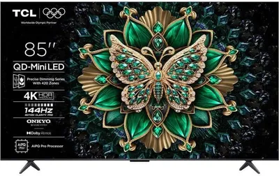 TCL 85MQLED75K 85 Zoll QLED Mini LED TV, 4K, UHD, HDR