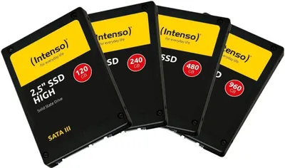 Productafbeelding van Intenso 2,5" SSD SATA III, hoge prestaties, 480 GB