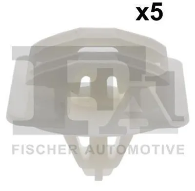 Produktbild von 5x FA1 Clip Zier- / Schutzleiste 22-40035.5 für RENAULT CLIO I (B/C57, 5/357)