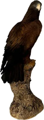 Produktbild von Dekofigur Adler auf Baumstamm 110 x 40 x 50 cm