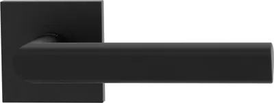 Produktbild von GRIFFWERK Türgriff TRI 134 - Schraubtechnik, eckig, Graphitschwarz OS (nur Drücker, ohne Schlüsselrosetten)