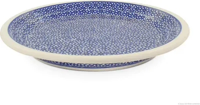 Produktbild von Original Bunzlauer Keramik Teller Speiseteller Essteller flach Ø 24,8 cm [Form 2] im Design 120