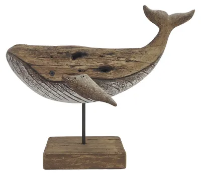 Productafbeelding van Clayre & Eef decoratief beeld, bruin hout