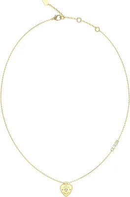 Obrázok produktu pre Dámsky zlatý náhrdelník Guess srdce 46cm