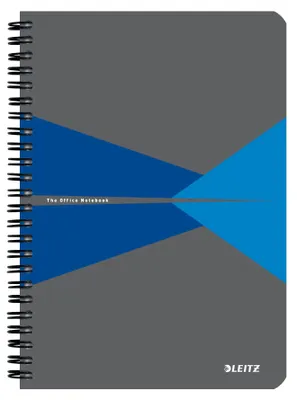Productafbeelding van Leitz 44591035, Monochroom, Blauw, Grijs, A5, 90 vel, 80 g/m², Lijnpapier