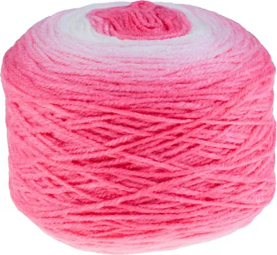 100g Farbverlaufsgarn Bobbel Strick-Wolle Zuckerwatte