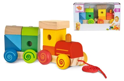 Produktbild von Eichhorn Train, 1 Jahr(e), Holz, Mehrfarbig