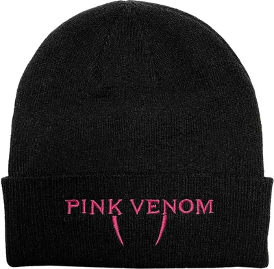 Obrázok produktu pre BlackPink - Kšiltovka "Pink Venom" pre mužov/dámy uni RO5954 (jedna veľkosť) (čierna/ružová)