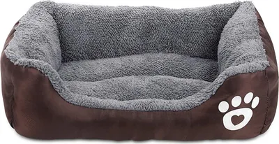 Produktbild von Hundebett,,Hundekörbchen,waschbar,,Hundesofa,Hundekissen,Hundekorb,Non-silp,,Haustierbett,für,Katzen,und,kleine,bis,mittelgroße,Hunde,,Brown