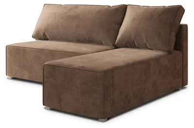 Produktbild von Masseno Ecksofa BRISO M mit Schlaffunktion L-Form, Sofa mit Bettkasten, Wohnzimmersofa, Couch, Soffa, Bettsofa, Couchgarnitur- Beige, MONOLITH 09