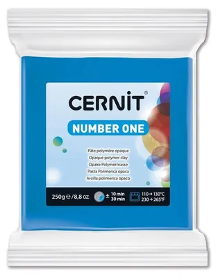 Produktbild von Cernit Number One Modelliermasse 250 g - Blau