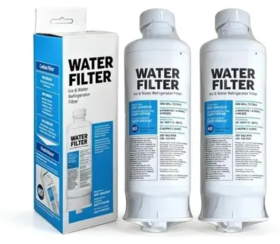 Wasserfilter für Kühlschrank, 2 Stück, kompatibel mit DA97-17376B