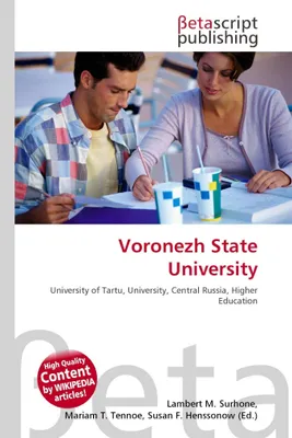 Produktbild von Voronezh State University