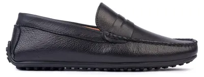 Produktbild von Omnio Bjorn Slipper für Herren, schwarz, aus Leder