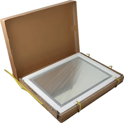 Image de Miroir de salle de bain LED miroir mural 50x70cm blanc froid éclairé