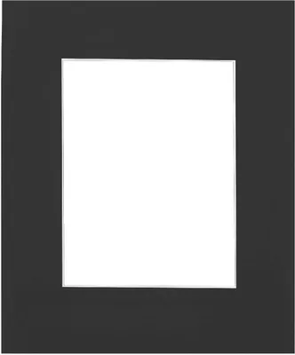 Produktbild von Fertiges Passepartout 50x60 cm für 30x40 cm schwarz