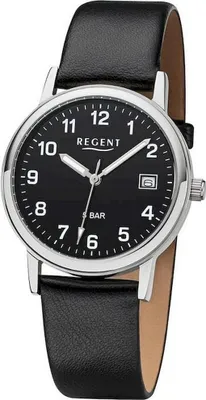 Produktbild von Regent Herrenarmbanduhr 1595.40.16 Leder F792