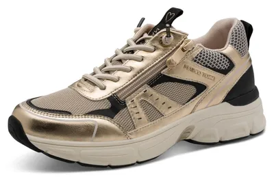 Produktbild von Marco Tozzi Sportliche Schnürschuhe Damen 32313837313632 Gold 41 EU