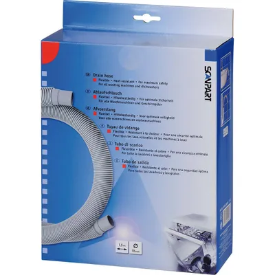 Obrázek produktu pro SCANPART 1120120000, Vypouštěcí hadice, Jakékoliv značky, Plast, 1 kusů, 1500 mm, 270 mm