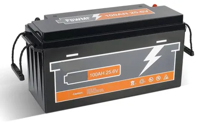 Immagine prodotto di Batterie LiFePO4 - Batteria al litio - Batteria da 24V - Batteria da 100Ah - Batteria per l'accumulo di energia - Capacità di 2560 Wh