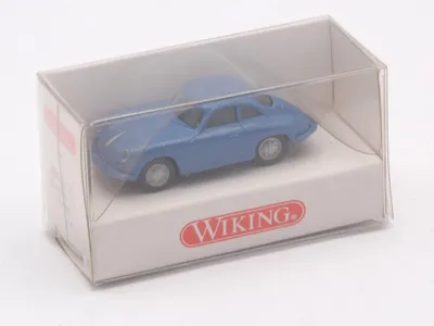 Produktbild von Wiking 8140222 Porsche 356 Coupé Blau 1:87 in