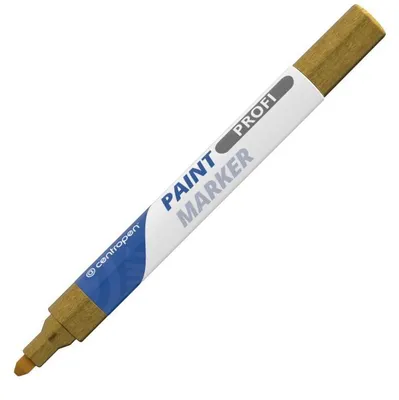 Obrázok produktu pre Popisovač průmyslový Centropen 9210, lakový, 1,5-2,5 mm, zlatý