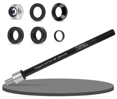 Produktbild von Steckachsen für Fahrradanhängerkupplung, M12, 160-178 mm