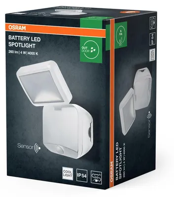 Produktbild von LED Außenleuchte Bewegungsmelder 4000 K 260 lm 21.5 cm hoch Modern Gartenbeleuchtung