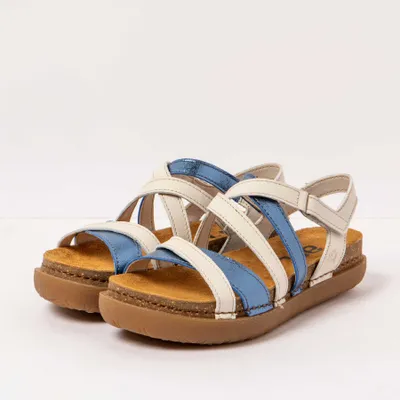 Produktbild von Art Sandalen Damen 1714 NAPPA CREAM-BLUE /RHODES Bunt
