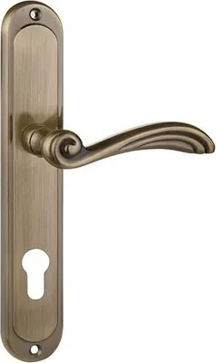 Immagine prodotto di Zo85P Maniglia Per Porta Orion In Ottone Anticato