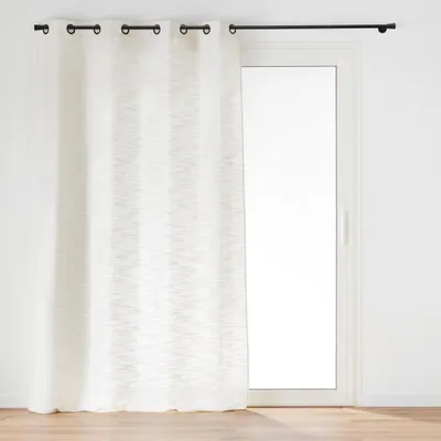 Image de Rideaux - Douceur d'Intérieur - Nando - Polyester - 140 x 280 cm - Beige