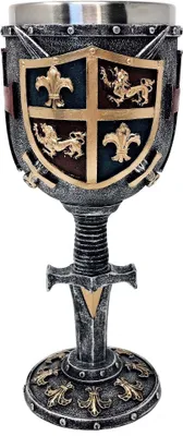 Produktbild von Ritter Kelche mit Wappen - Mittelalter Ritter