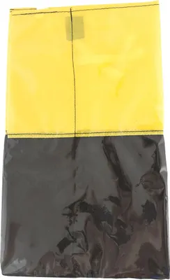 Produktbild von Precision - Eckfahne RD264 (Einheitsgröße) (Gelb/Schwarz)
