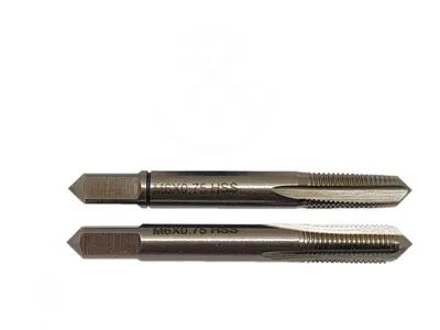 Produktbild von 2 x Handgewinde-Bohrer DIN 2181 M6x0,75 mm HSS Fertigschneider Bohren Gewinde