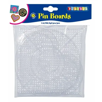 Produktbild von PLAYBOX Pads für Bügelperlen 3 Stück
