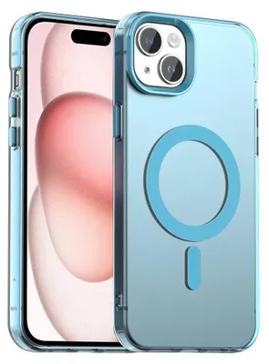 Obrázok produktu pre Techsuit - CandyCase MagSafe ochranný obal na iPhone 15 - modré